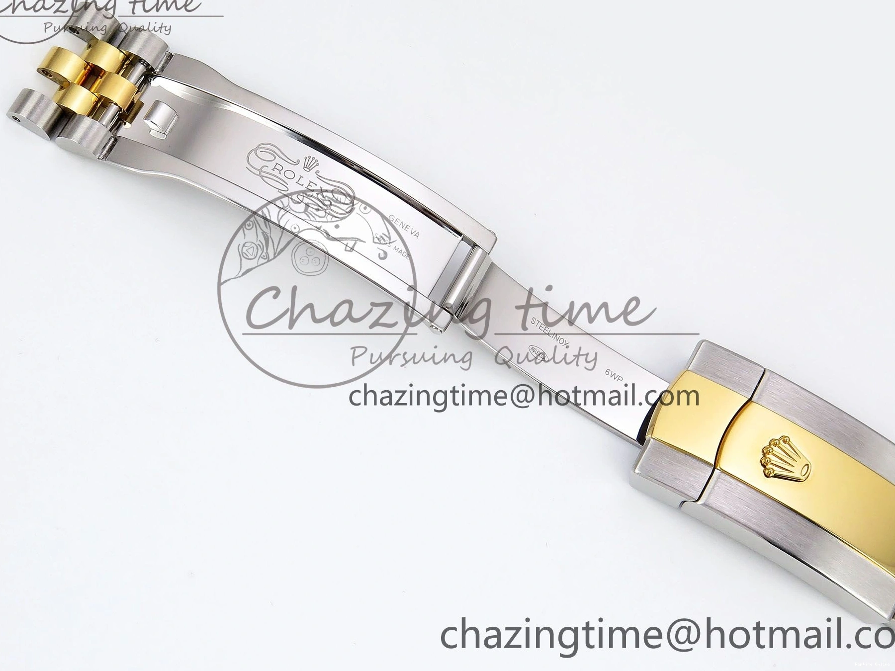 0418 Effortless DateJust 36 126233 Clean 1:1 Best Edition 904L Steel YG Textured Diamonds Dial on SS YG Jubilee Bracelet VR 1500